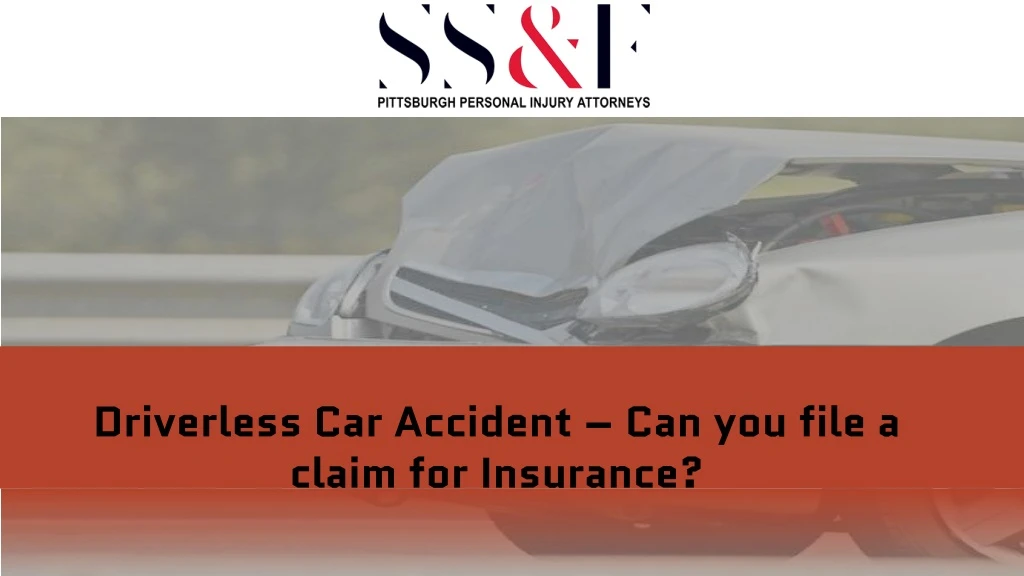driverless car accident can you file a claim