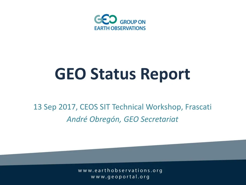 geo status report
