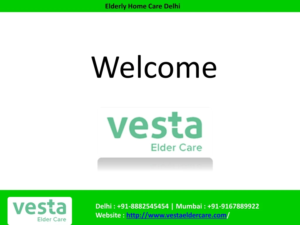 elderly home care delhi