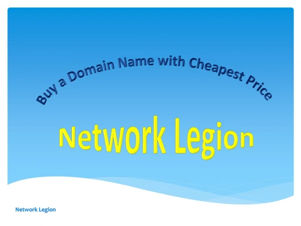 Buy a Domain Name with Cheapest Price