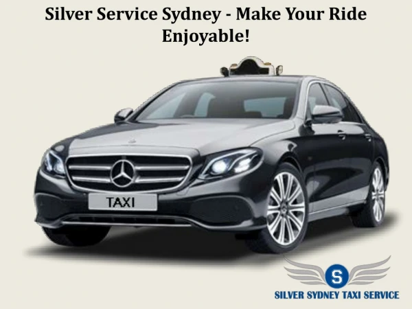 Silver Services Taxi Sydney