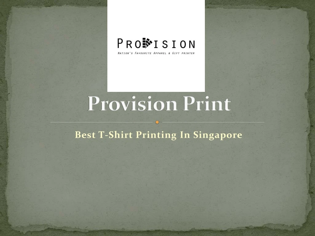 provision print