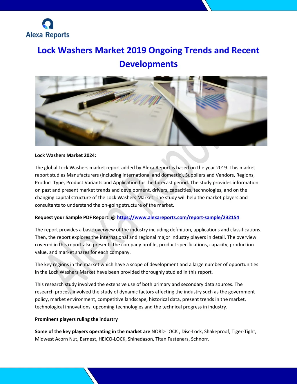lock washers market 2019 ongoing trends