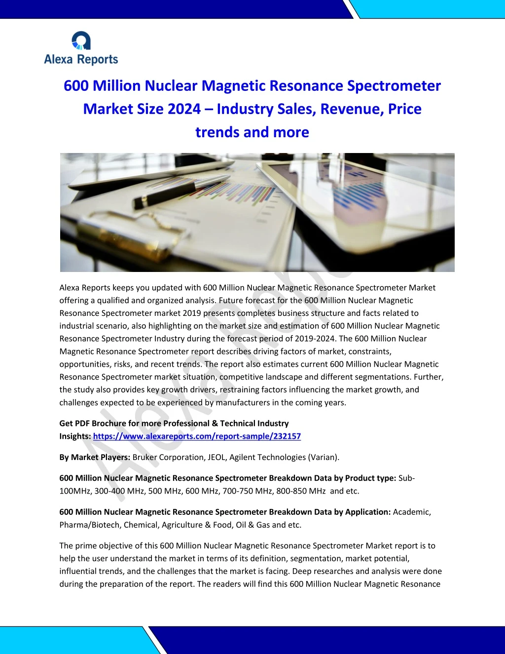 600 million nuclear magnetic resonance