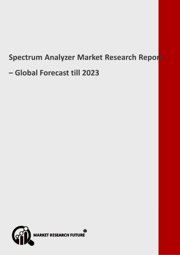 spectrum analyzer market research report global