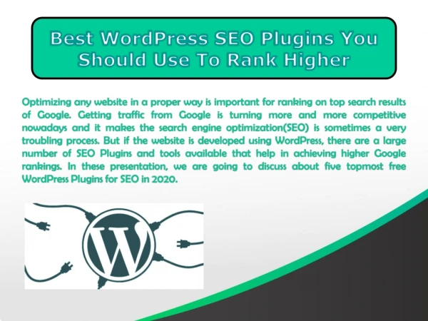 Best WordPress SEO Plugins You Should Use To Rank Higher