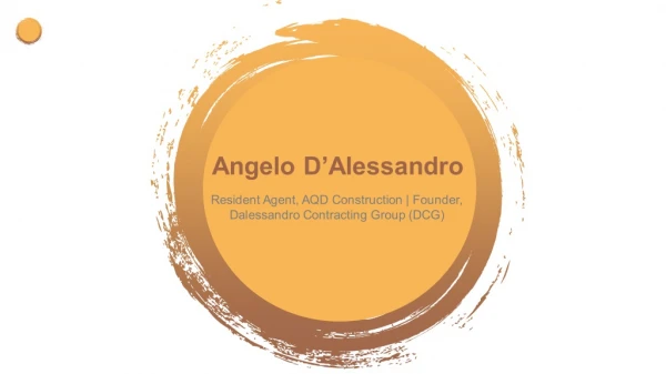 Angelo D’Alessandro Experienced Professional From Roseville, Michigan