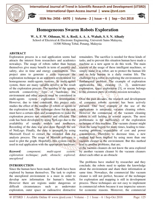 international journal of trend in scientific