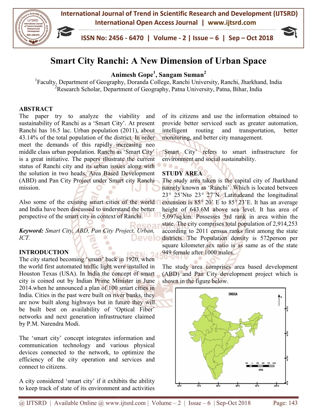 international journal of trend in international