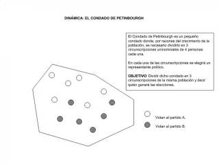 Votan al partido A. Votan al partido B. - slide 1