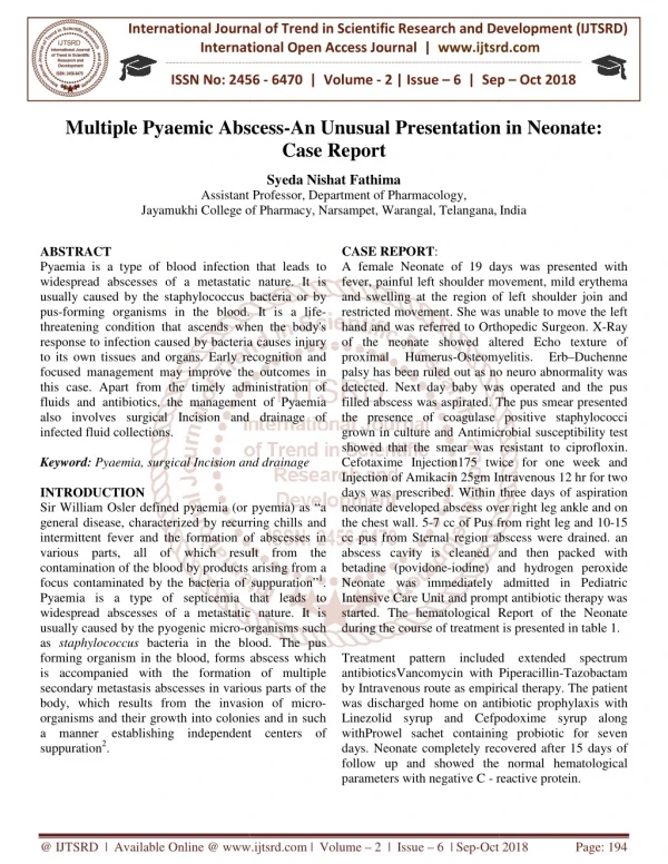 international journal of trend in international