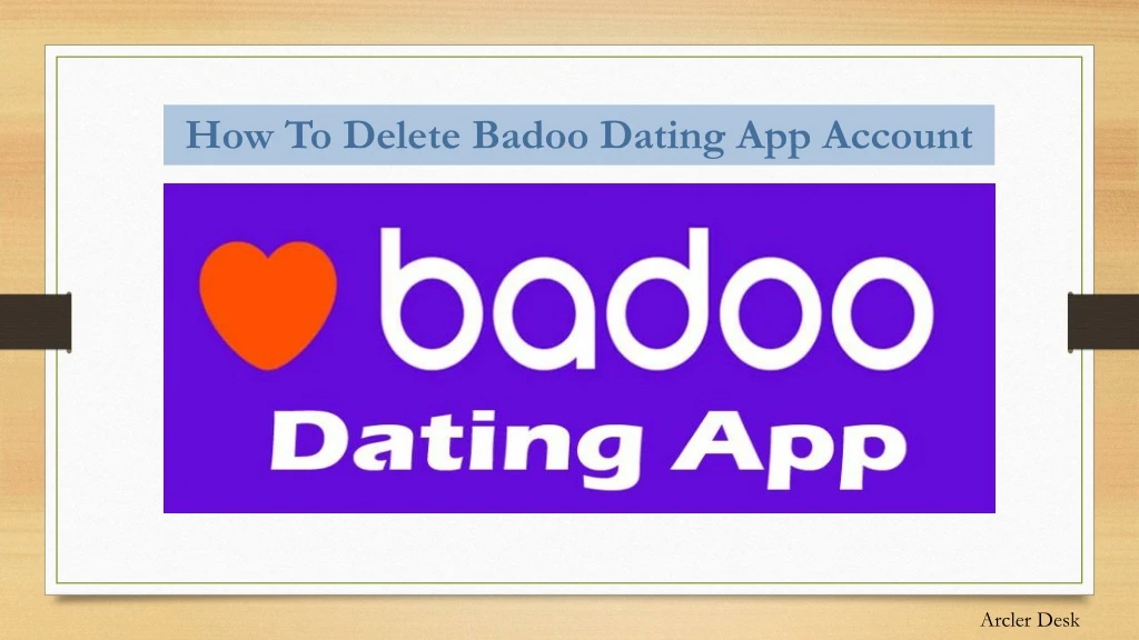 how to delete badoo dating app account
