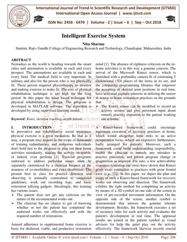 international journal of trend in international