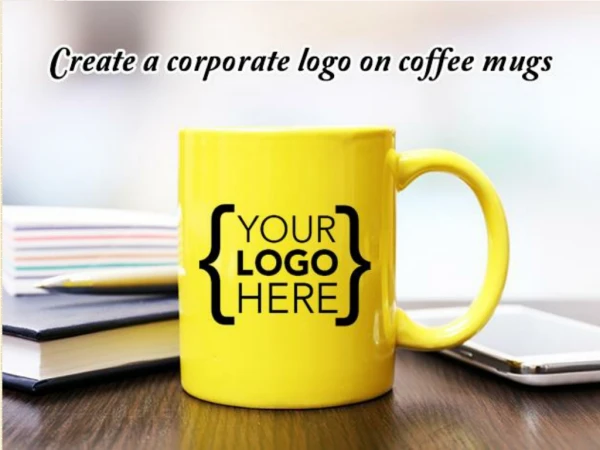 Create a corporate logo on coffee mugs at Stylizedd
