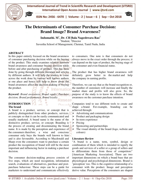 international journal of trend in international