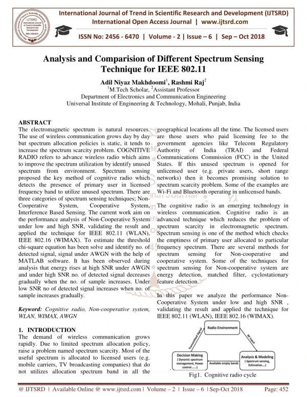 international journal of trend in international