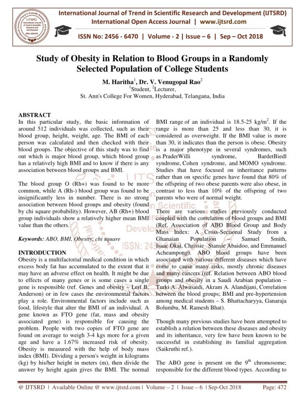 international journal of trend in international