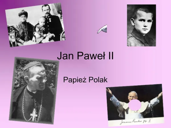 Jan Pawel II