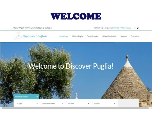 Puglia holiday villas