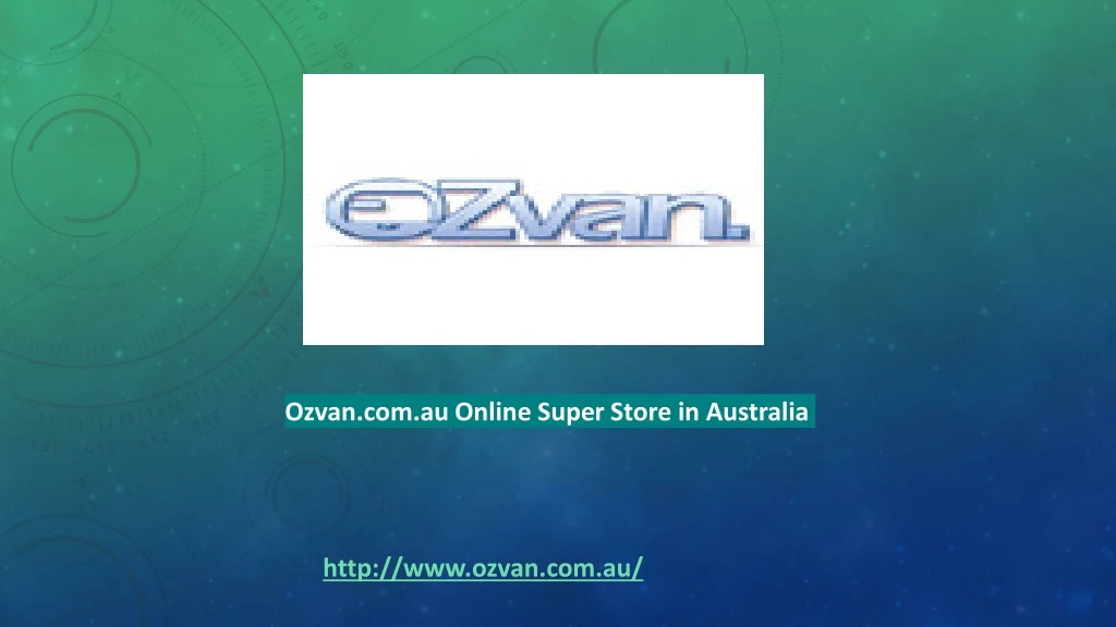 ozvan com au online super store in australia