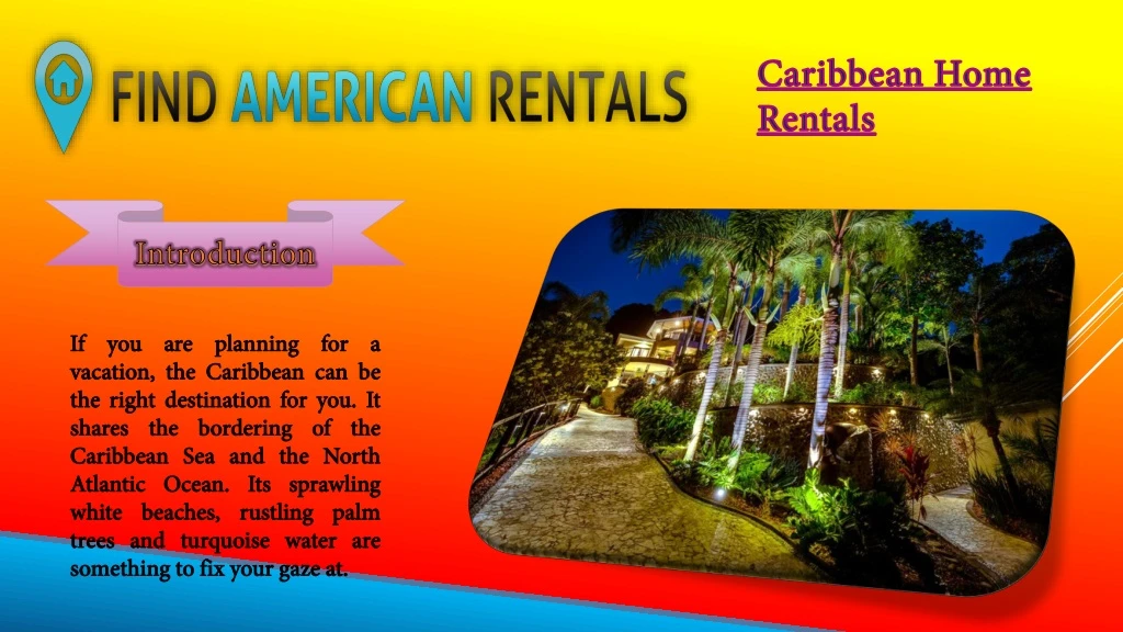 caribbean home rentals