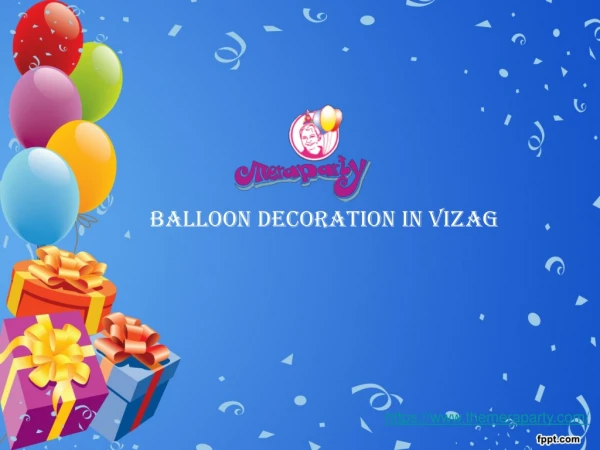 Balloon Decoration in Vizag