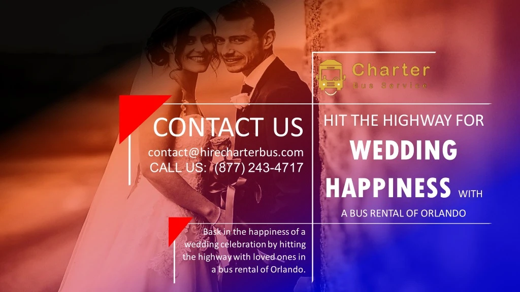 hit the highway for wedding happiness with