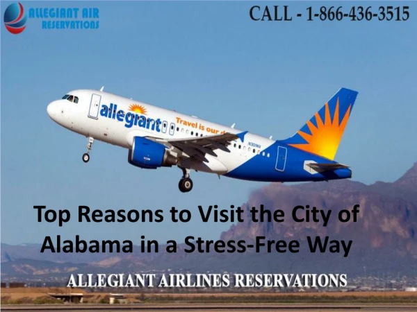 Top Reasons to Visit the City of Alabama in a Stress-Free Way