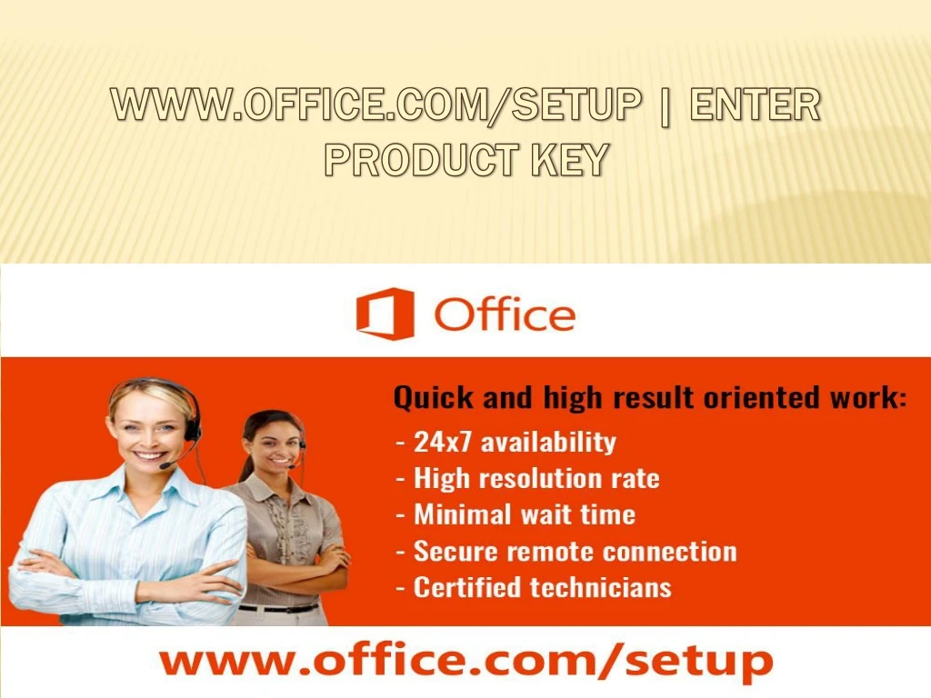 www office com setup enter product key