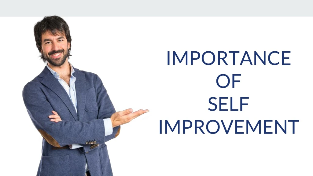 importance of self improvement