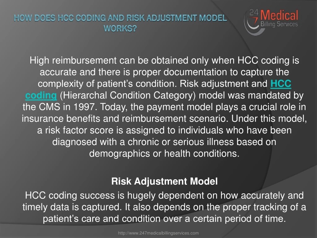 how does hcc coding and risk adjustment model works