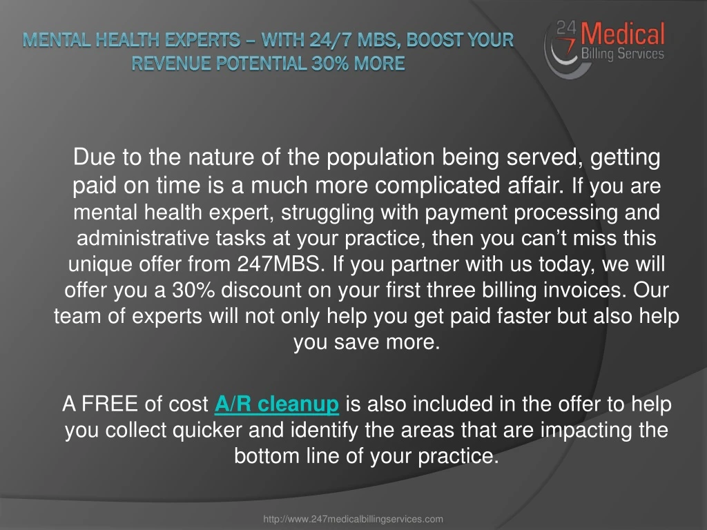 mental health experts with 24 7 mbs boost your revenue potential 30 more