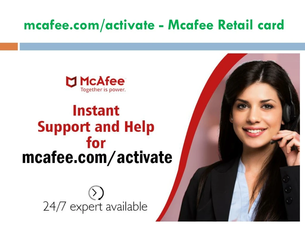 mcafee com activate mcafee retail card
