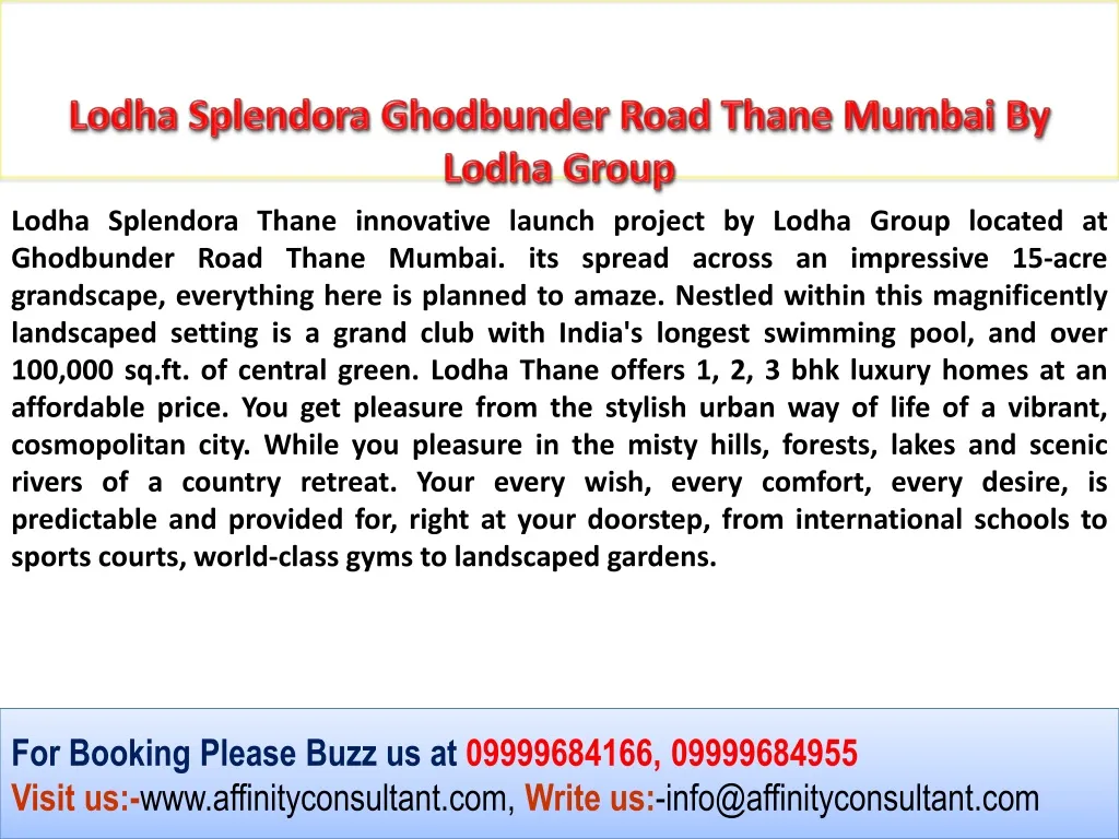lodha splendora ghodbunder road thane mumbai