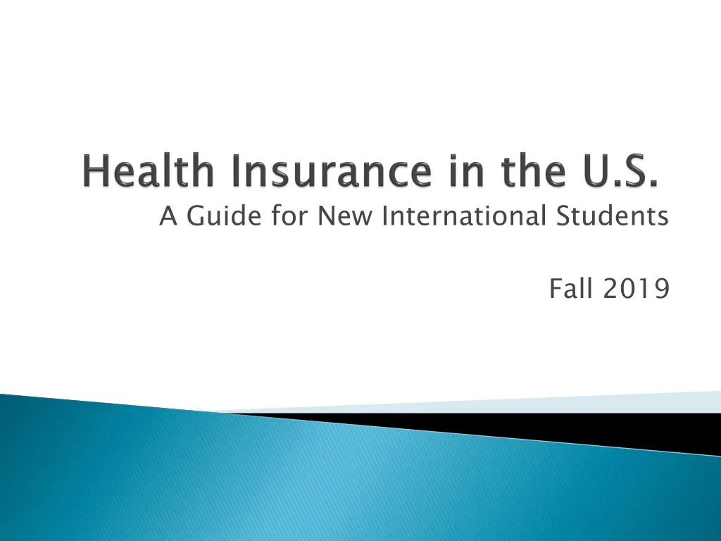 health insurance in the u s