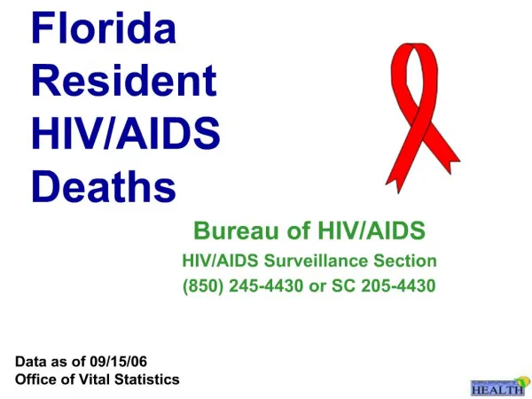 Florida Resident HIV