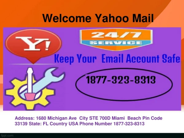 Yahoo Mail Support Number 1877-323-8313