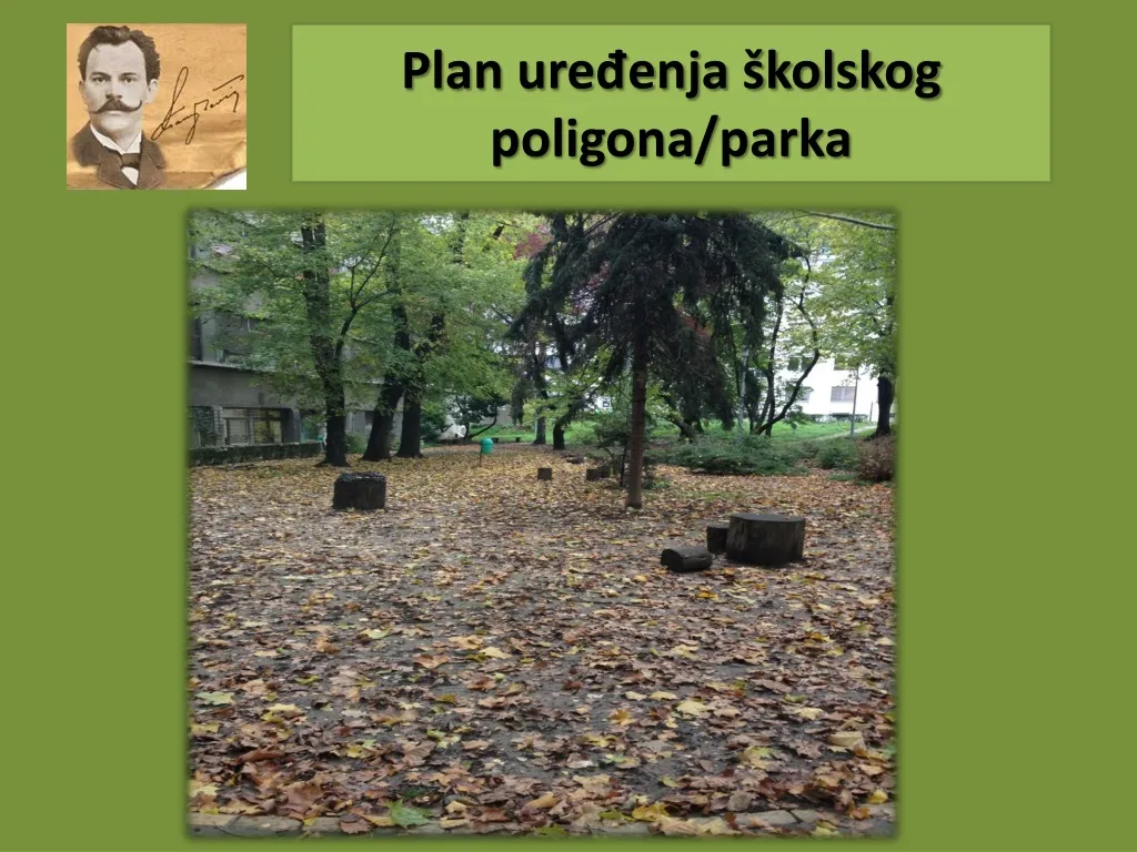 plan ure enja kolskog poligona parka