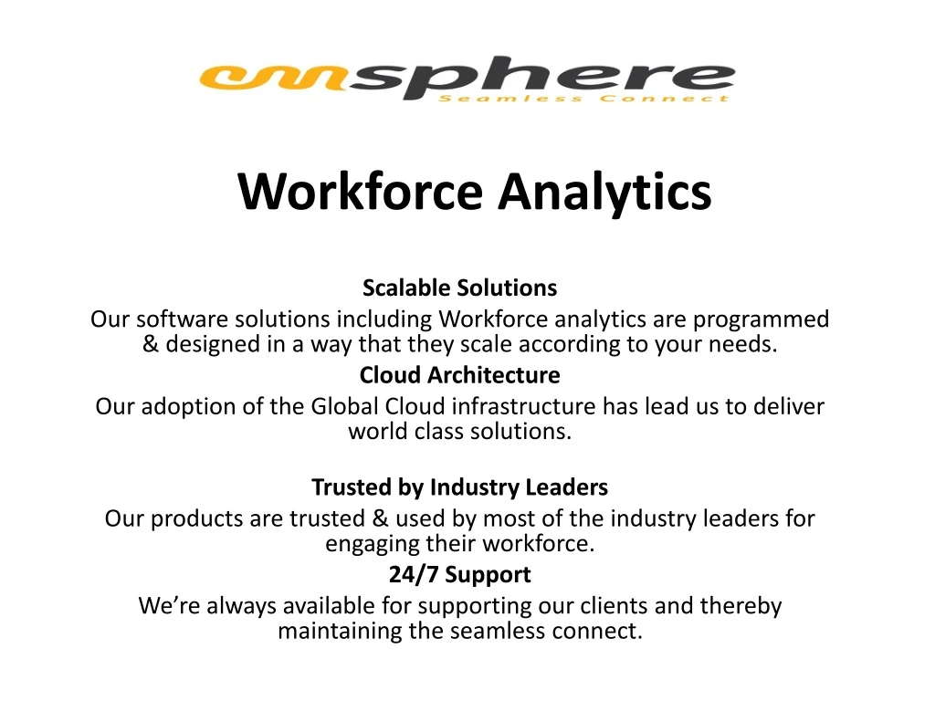 workforce analytics