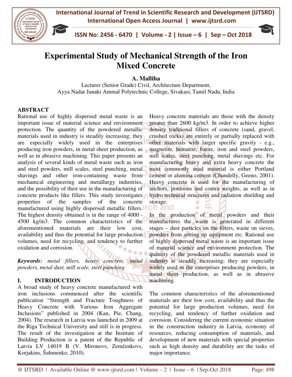 international journal of trend in international