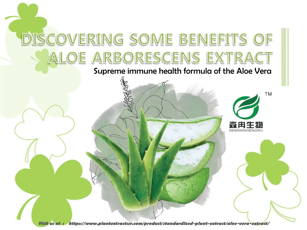 supreme immune health formula of the aloe vera