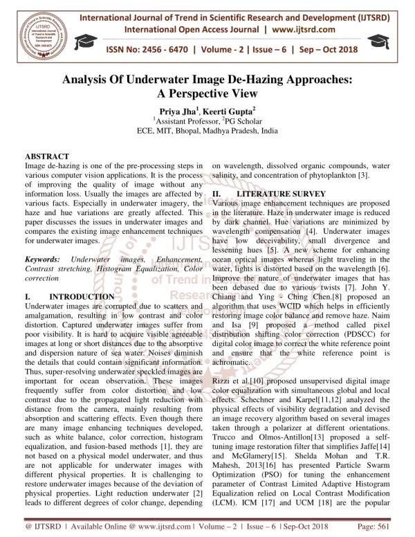 international journal of trend in international