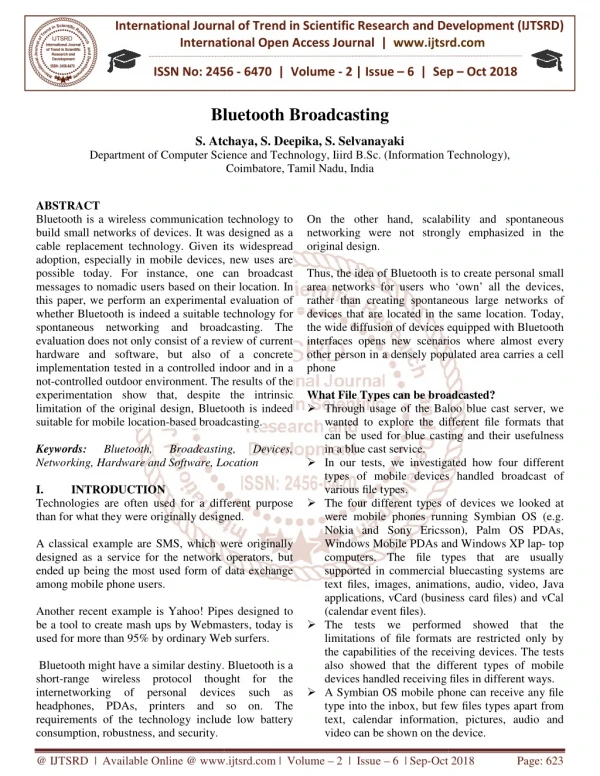 international journal of trend in international