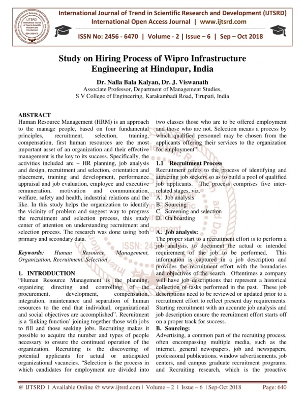 international journal of trend in international
