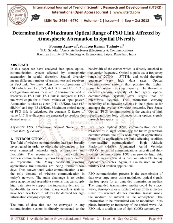 international journal of trend in international