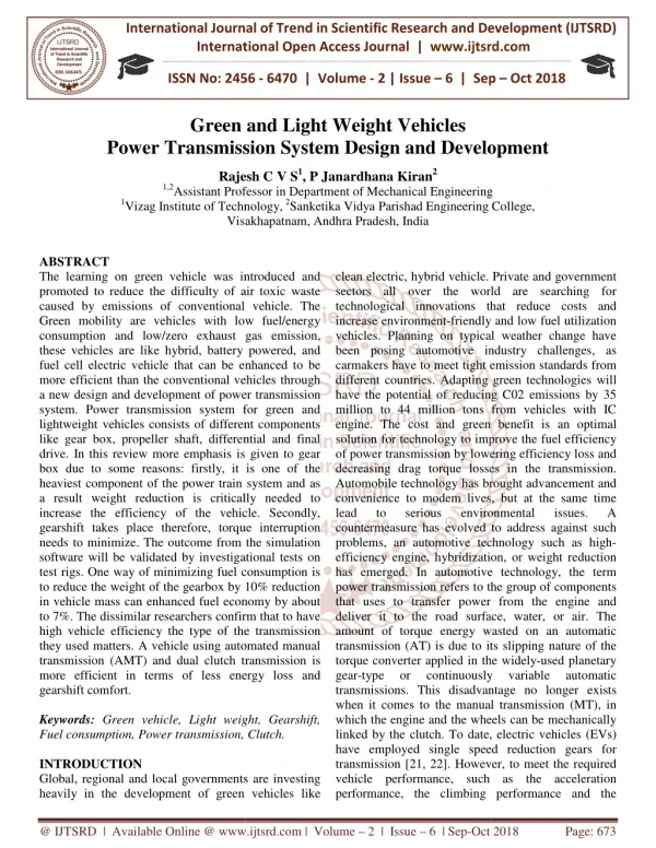 international journal of trend in international