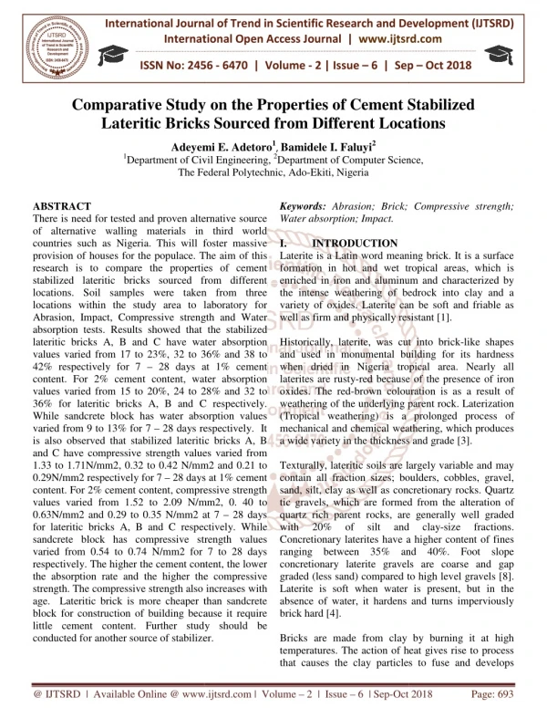 international journal of trend in international