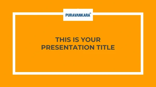 this is your presentation title
