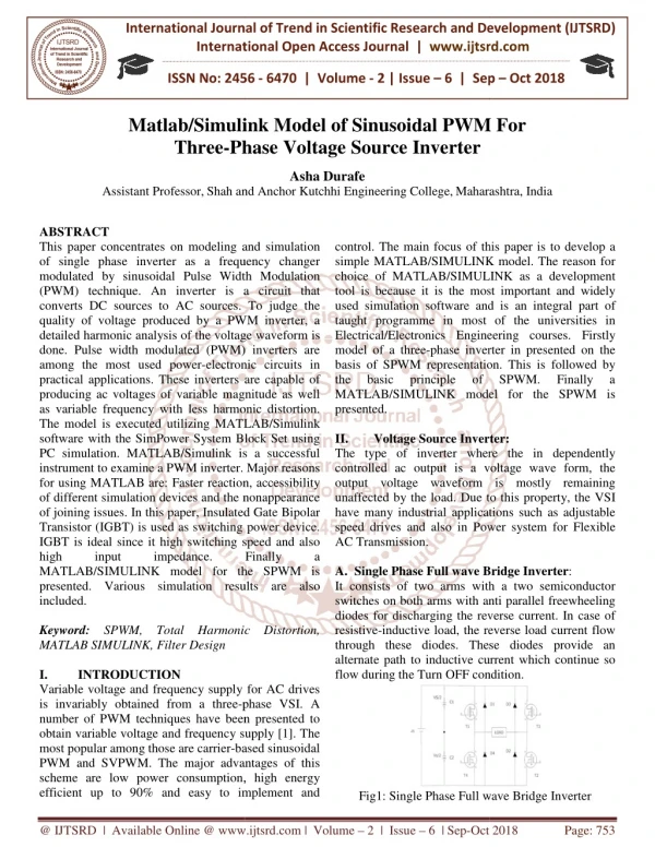 international journal of trend in international