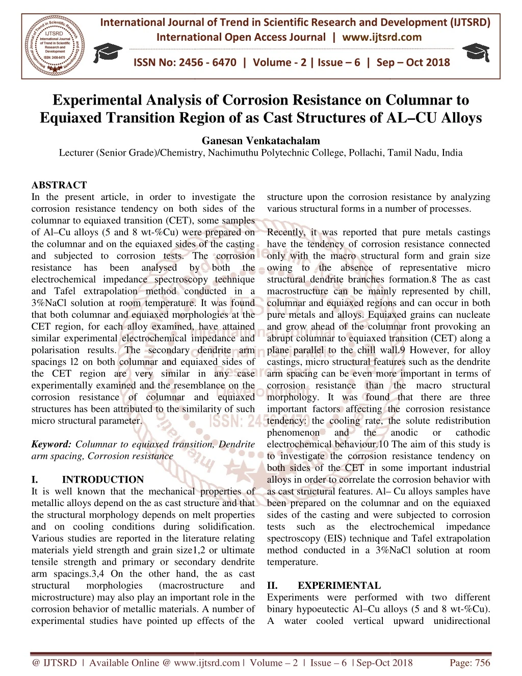 international journal of trend in international